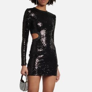 Staud dolce sequin mini dress